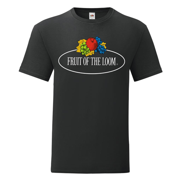 T shirt fruit of the clearance loom con logo
